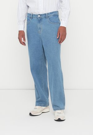 GLOBAL - Relaxed fit -farkut - worn blue