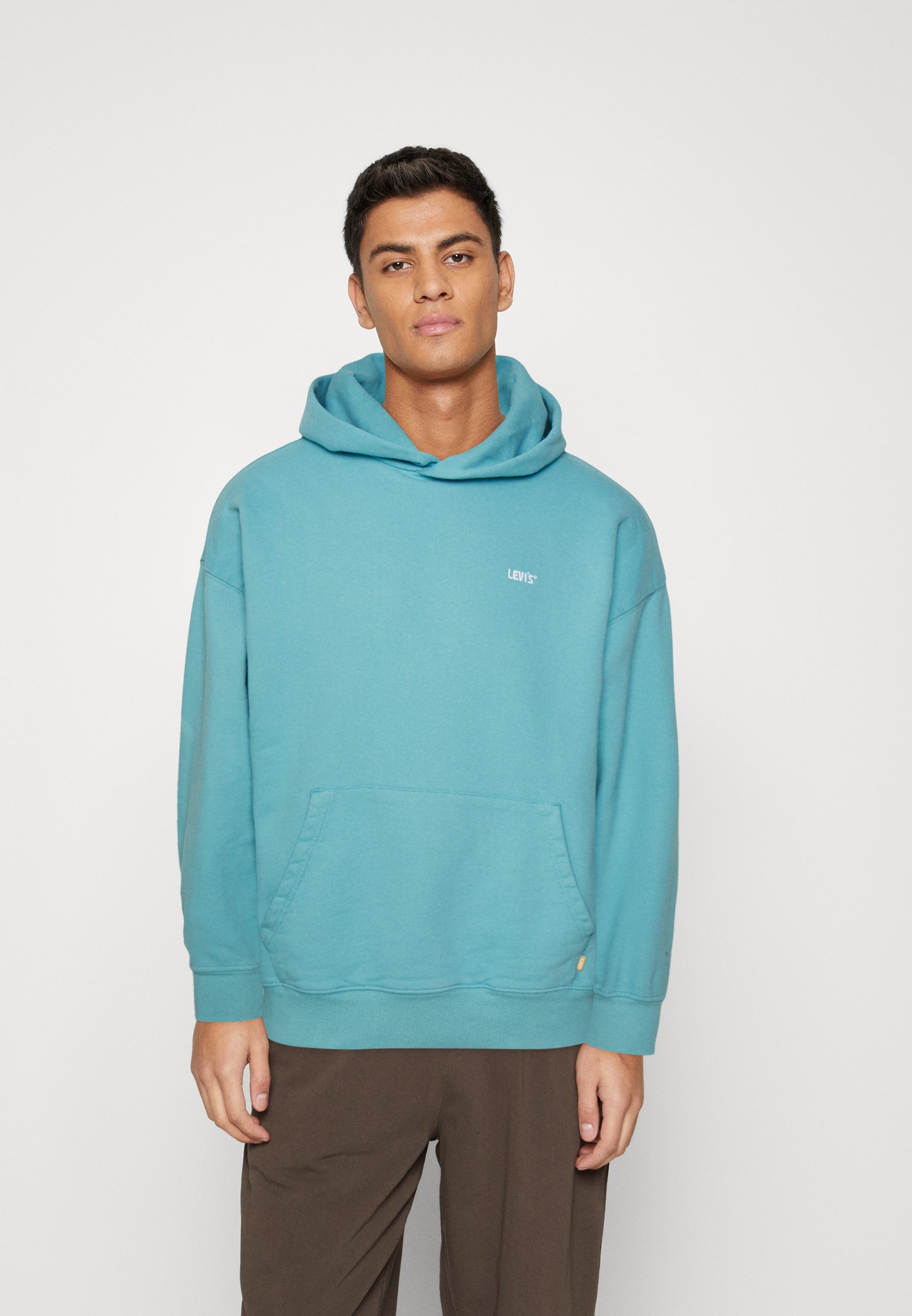 Levi's® Gold Tab HOODIE UNISEX - Hoodie - pastel turquoise/turquoise -  Zalando.co.uk