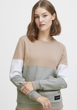 OXOMAYA - SWEATSHRT - Sweater - mahogany rose