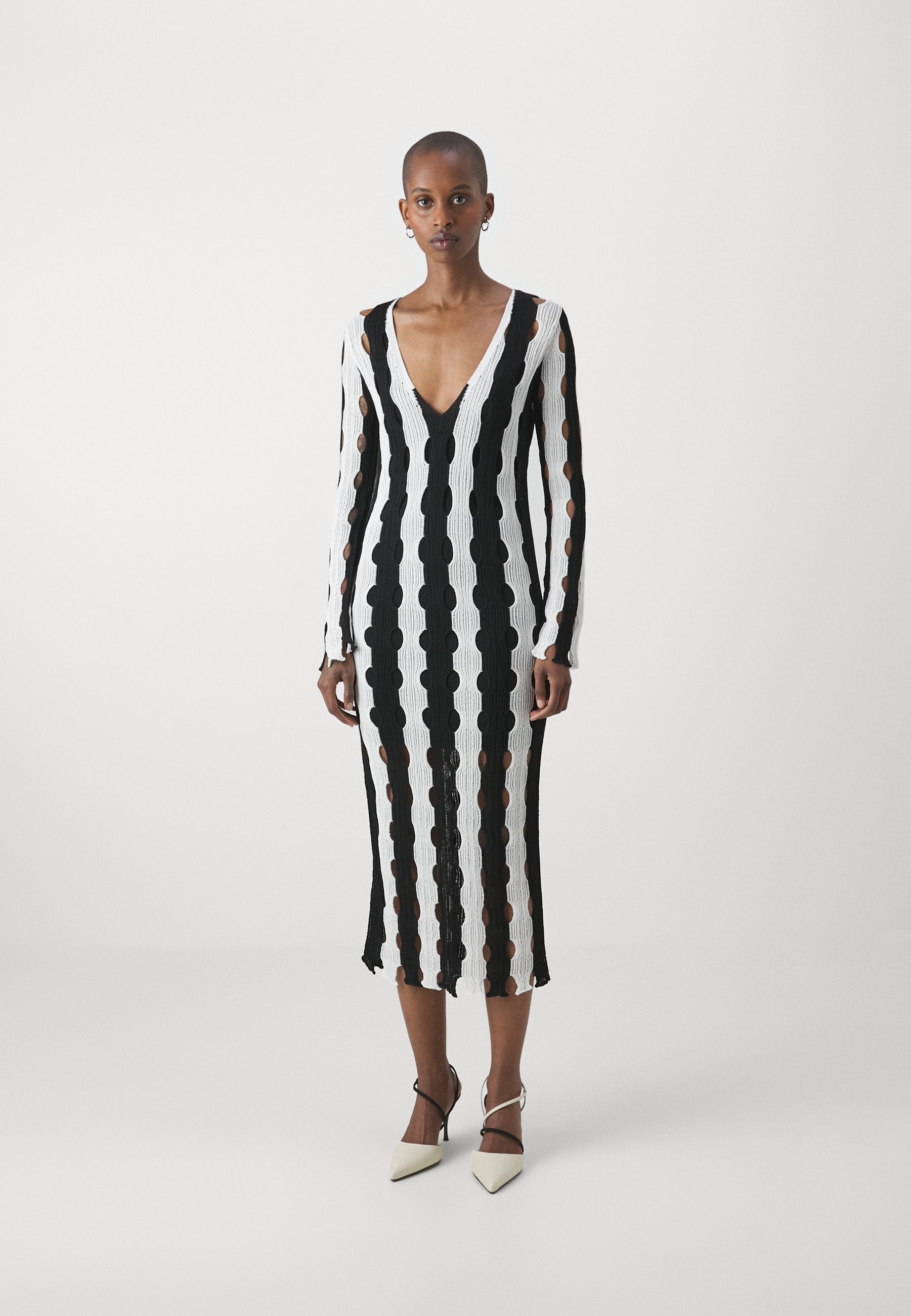 Pinko Ardente Abito Fluido Ultraligh Vestido Casual Para Mujer