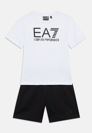 UNISEX SET - Trükipildiga T-särk - white/black