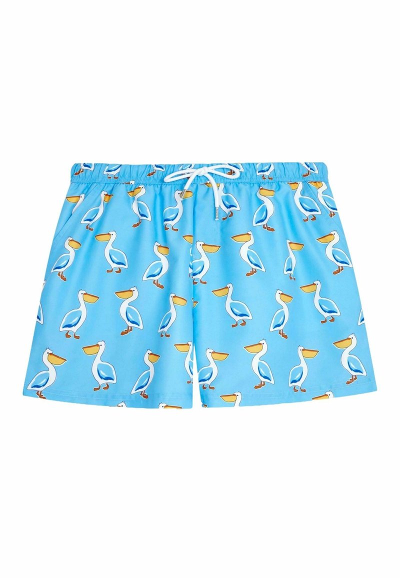 JoJo Maman Bébé PRINT - REGULAR FIT - Swimming shorts - toucan blue