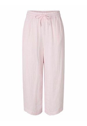 Pieces, CULOTTES PCSASTINA HW MUSSELIN - Pantalon classique - cradle pink