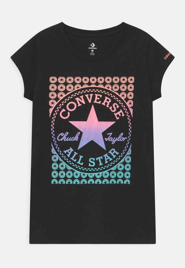 GRADIENT CHUCK PATCH - T-Shirt print - black