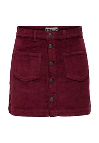 ONLAMAZING HW LIFE PNT N - Mini skirt - tawny port