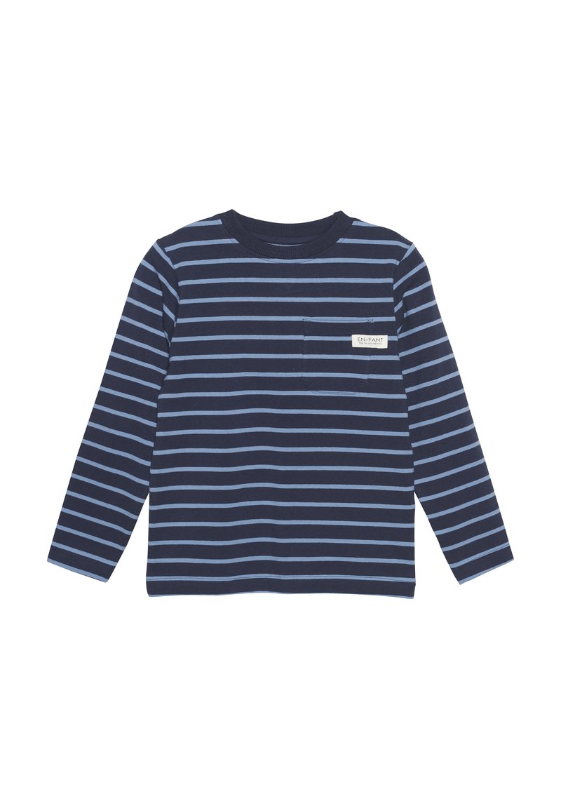 EN FANT - LS STRIPE - Camiseta de manga larga - parisian night, Ampliar