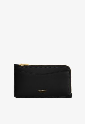 COACH, NEW YORK ZIP CARD CASE - Rahakott - black