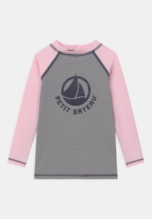 MAMOU STRIPE - Maglia da surf - dark blue/off-white