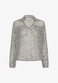 Ausgewählt, navy mini grid flower