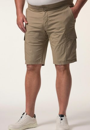 Men Plus, CARGO BERMUDA SHORTS, STOMACH FIT, RELAXED FIT, UP TO SIZE 72 - Shorts - sand