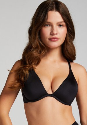 SMOOTH NON-PADDED - Triangel BH - black