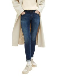 TOM TAILOR ALEXA - Jeans a sigaretta - random bleached blue denim/denim délavé