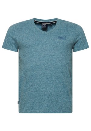 VINTAGE LOGO - T-shirt imprimé - desert sky blue grit
