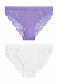 Next HIGH WAIST  TWO PACK - Trosor - purple white