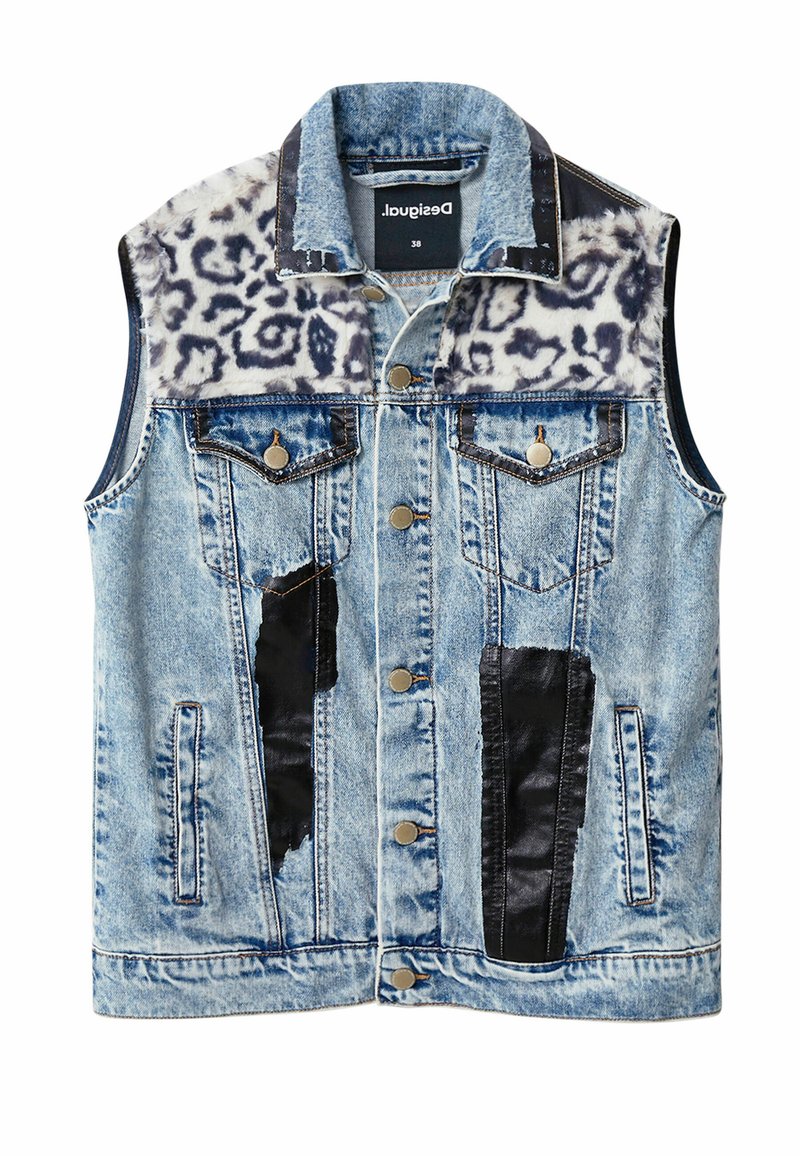 Desigual Bodywarmer blauw Desigual Bodywarmer blauw