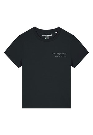 watapparel, T-shirt basique - black