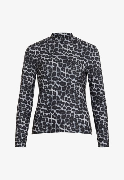 VILEOA - T-shirt à manches longues - glacier gray