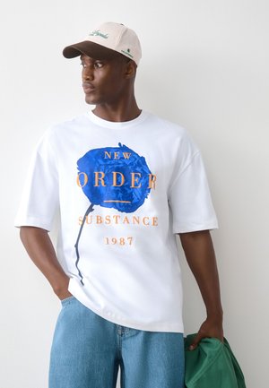Next, LICENSE T-SHIRT REGULAR - Print T-shirt - white new order floral