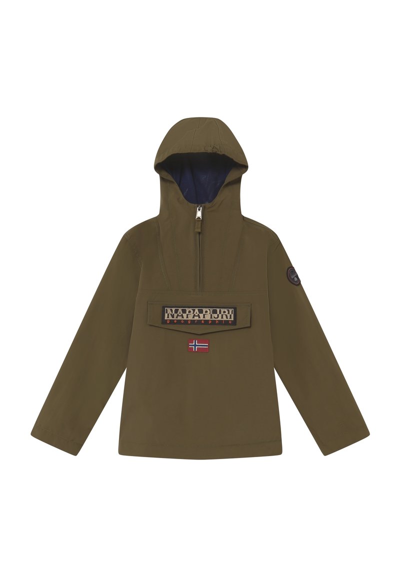 Napapijri RAINFOREST SUMMER Waterproof jacket green way/green