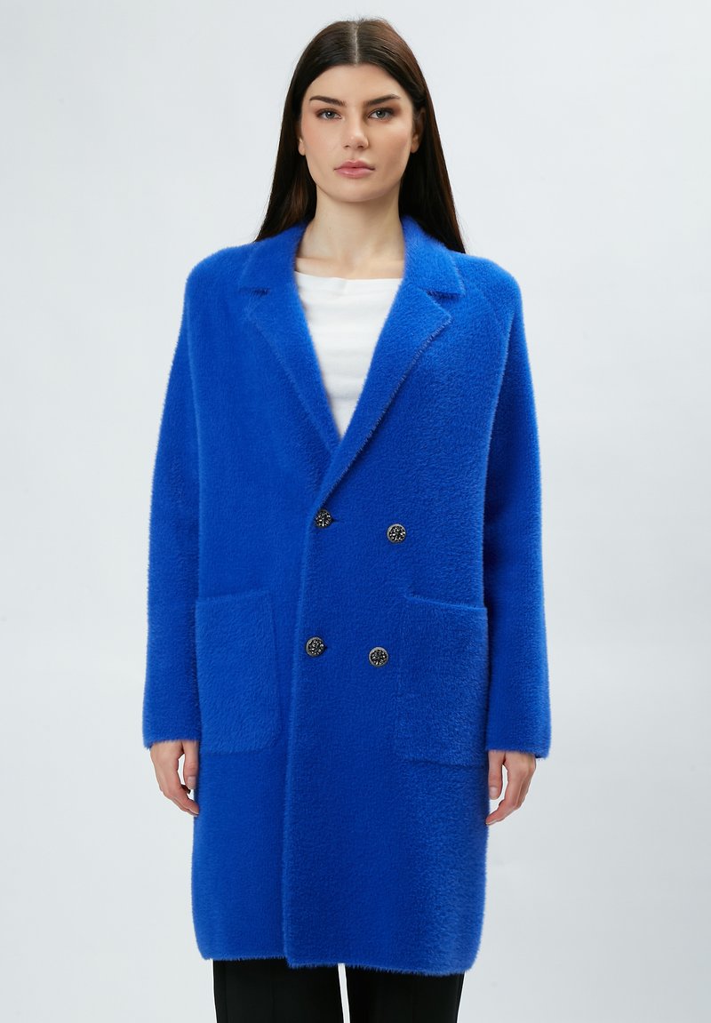 INFLUENCER FLUFFY - Cappotto classico - royal