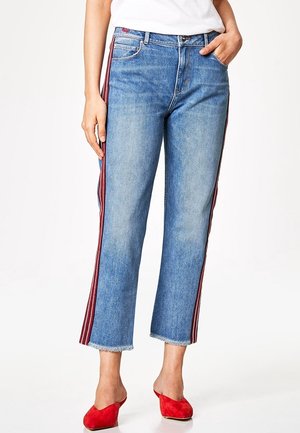 Straight leg jeans - blue denim