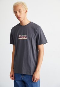 Columbia EXPLORERS CANYON BACK TEE - T-shirts print - shark