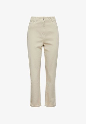 M&Co, MOM - Relaxed fit -farkut - ecru