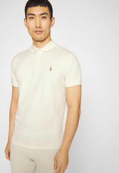 Polo Ralph Lauren CUSTOM SLIM FIT SOFT COTTON POLO SHIRT - Polo - clubhouse cream