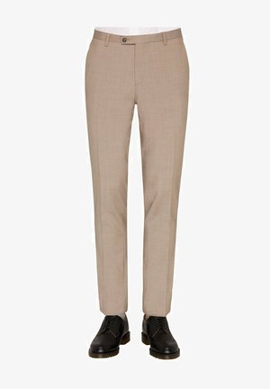 BAUKASTEN - Suit trousers - beige mittel