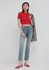 Calliope TINTA UNITA  - T-shirt basic - rosso