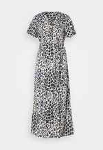 Vmflora Olga Ss 7 8 Dress Dres Snow White Aop Olga