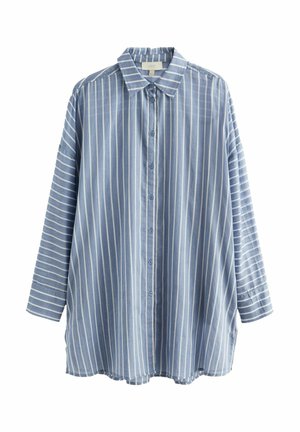 Next COVER UP REGULAR FIT - Complementos de playa - blue white stripe