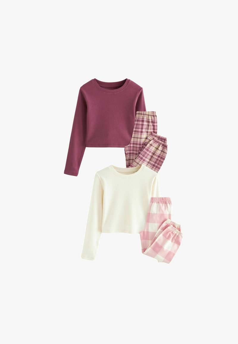 Next CHECK 2 PACK SET - Pidžaamakomplekt - pink