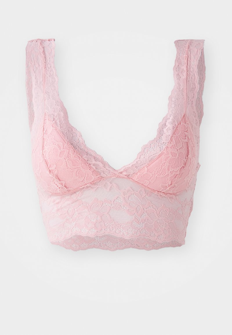 Pieces Bustier donkerroze Pieces Bustier donkerroze