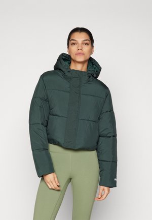 ESSENTIAL CROPPED HOODED PUFFER - Winterjas - everpine