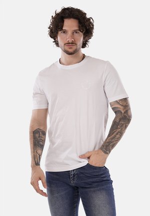 T-shirt con stampa - bianco
