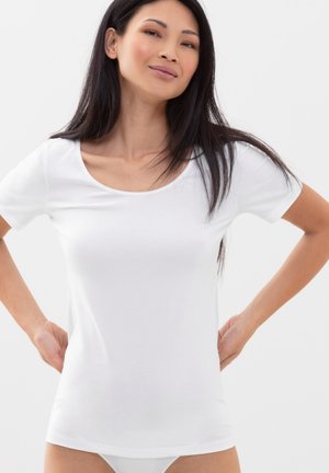 T-SHIRT SERIE COTTON PURE - Undertrøjer - weiss