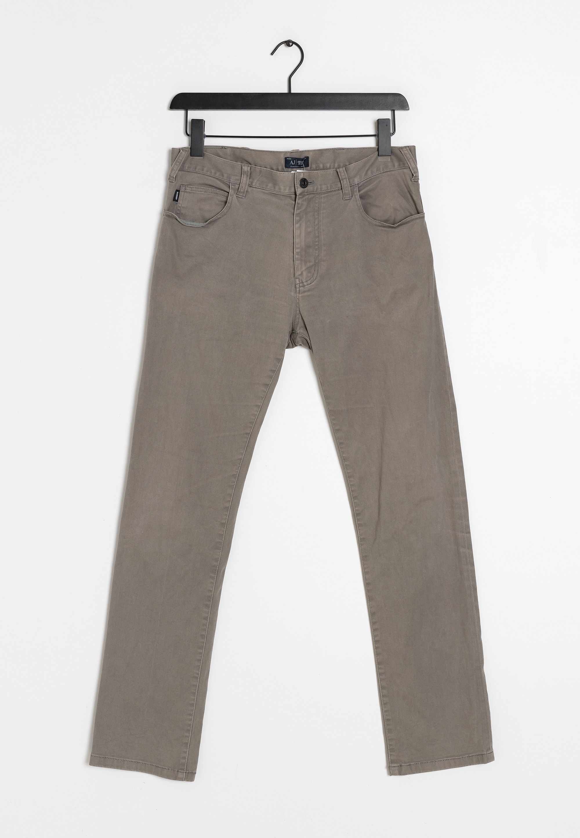 Grey Button Fly Armani Jeans Armani Exchange J13 Slim Denim Jeans