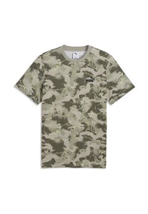 CAMO BEDRUCKTES - T-shirt print - pebble gray