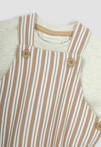 JoJo Maman Bébé 2-PIECE SET  - REGULAR FIT - Peto - natural stripe