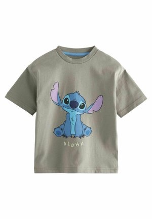STITCH SHORT SLEEVE - Print T-shirt - grey
