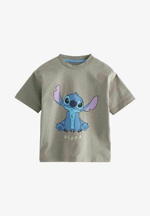 Next STITCH SHORT SLEEVE - Tricou cu imprimeu - grey