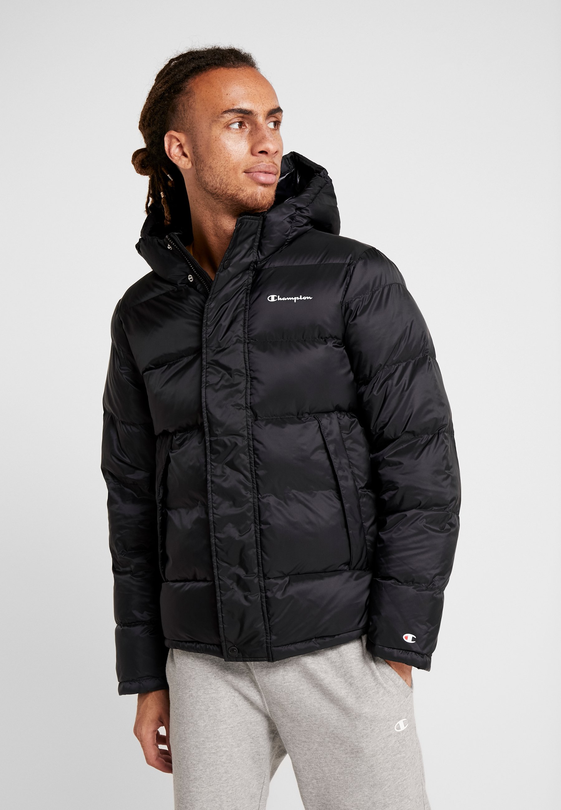 Champion HOODED JACKET Winterjas blackZwart Zalando.nl Champion HOODED JACKET Winterjas blackZwart Zalando.nl