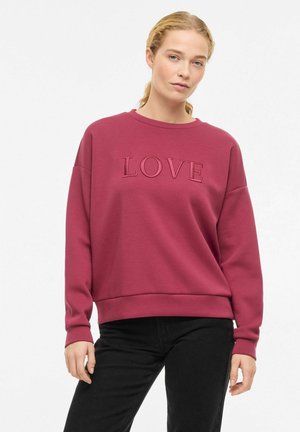 LANGÄRMELIGES VIREFLECT RUNDHALS - Športni pulover - anemone