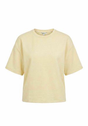 Object, T-SHIRT BOXY - T-shirts basic - pastel yellow