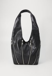 CAKE MULTI ZIP BAG - Keresztpántos táska - black