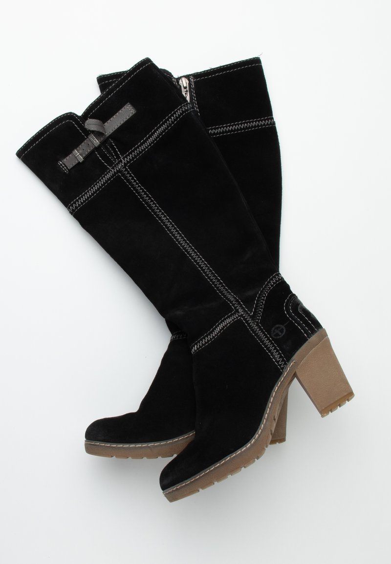 Tamaris Stiefel black/schwarz (Pre-owned) Zalando