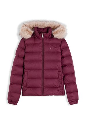 Tommy Jeans, HOODED - Dunjakker - calypso berry