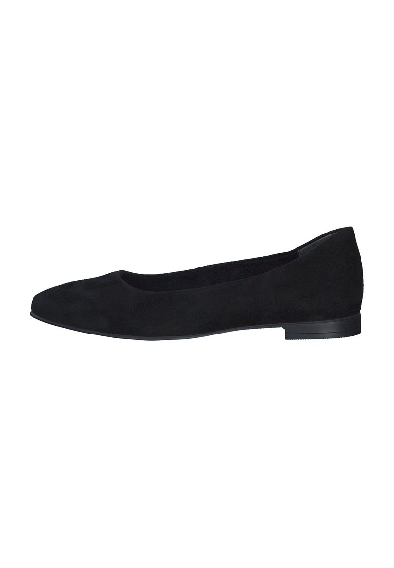 Ballerine En Cuir   Noir 1 22116 41 001 : Achetez En Ligne Les Ballerines De