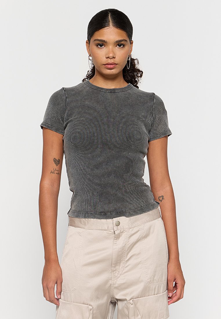 Diesel T-shirt basic zwart